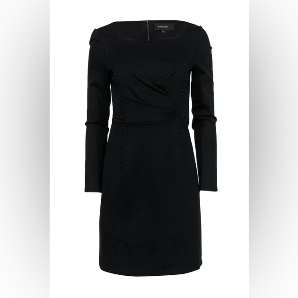 Kobi Halperin black long sleeve form fitting dress, Never worn!